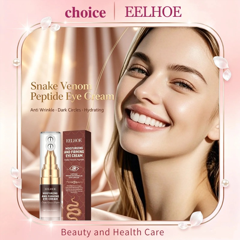 Caffeine Eye Serum - EELHOE Snake Venom Peptide Roller Oogcrème