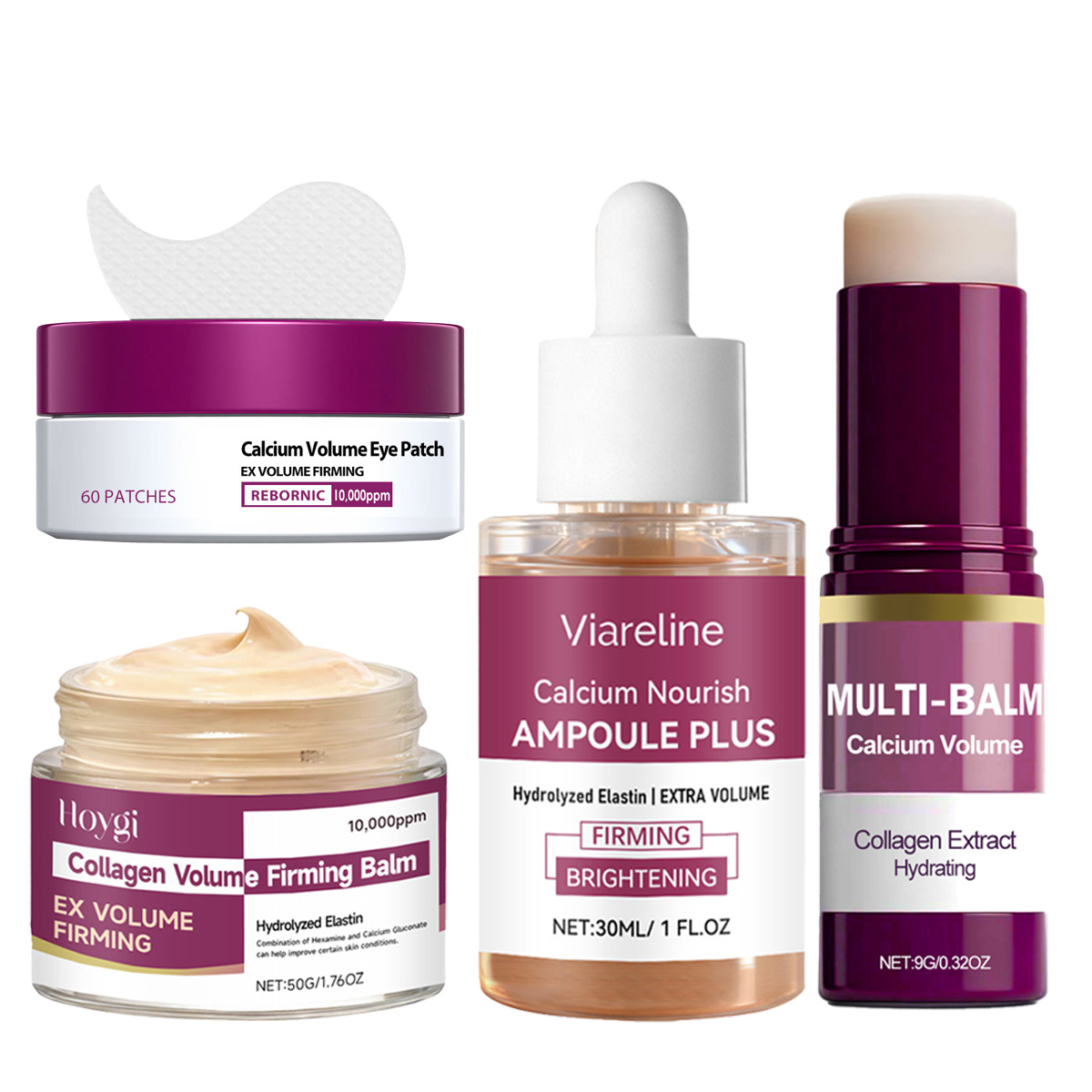 Caffeine Eye Serum - Calcium Skincare Set - Antioxidant verstevigend
