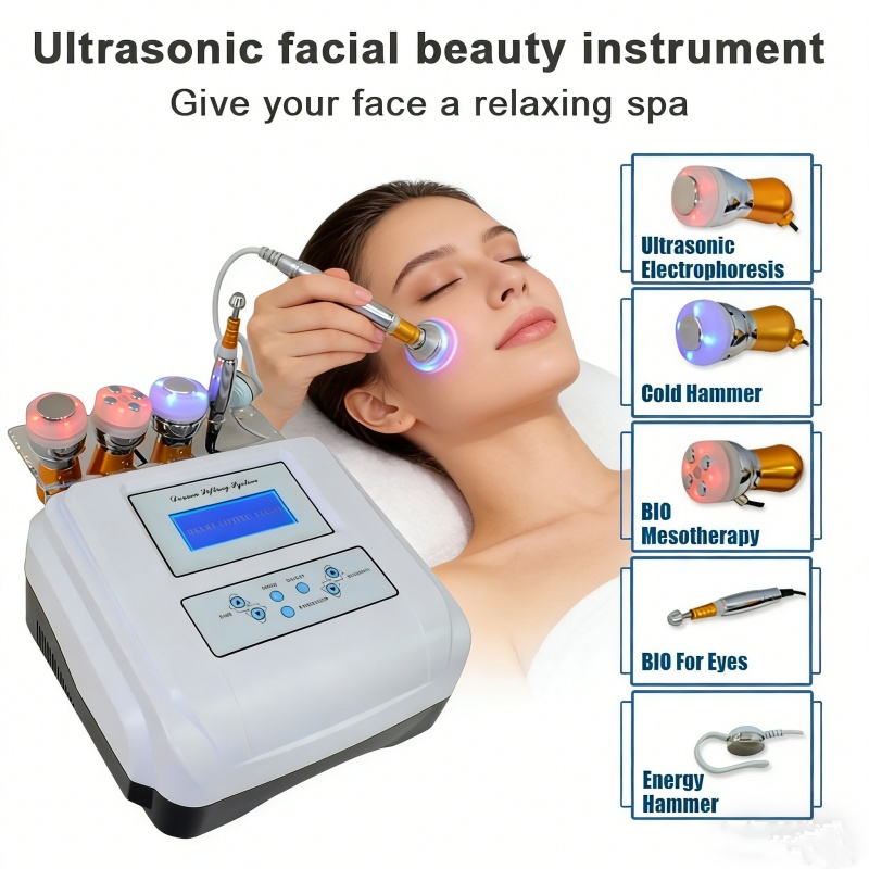 Skincare X Beauty - Fotonen Elektroporatie Gezichtsverzorging Schoonheidsapparaat Naaldloze Mesotherapie