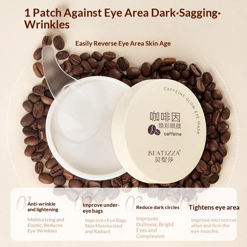 Cafeïne Oogmasker Anti-rimpel  - Collagen Sheet Mask recensie en prijs
