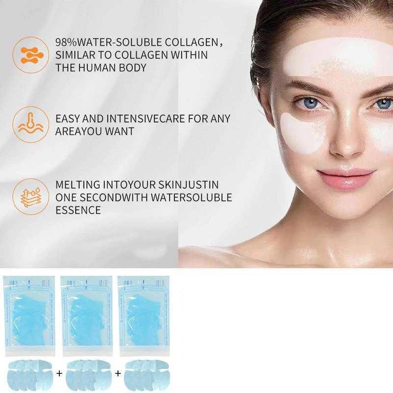 3pcs Oplosbaar Collageen Gezic - Collagen Sheet Mask recensie en prijs