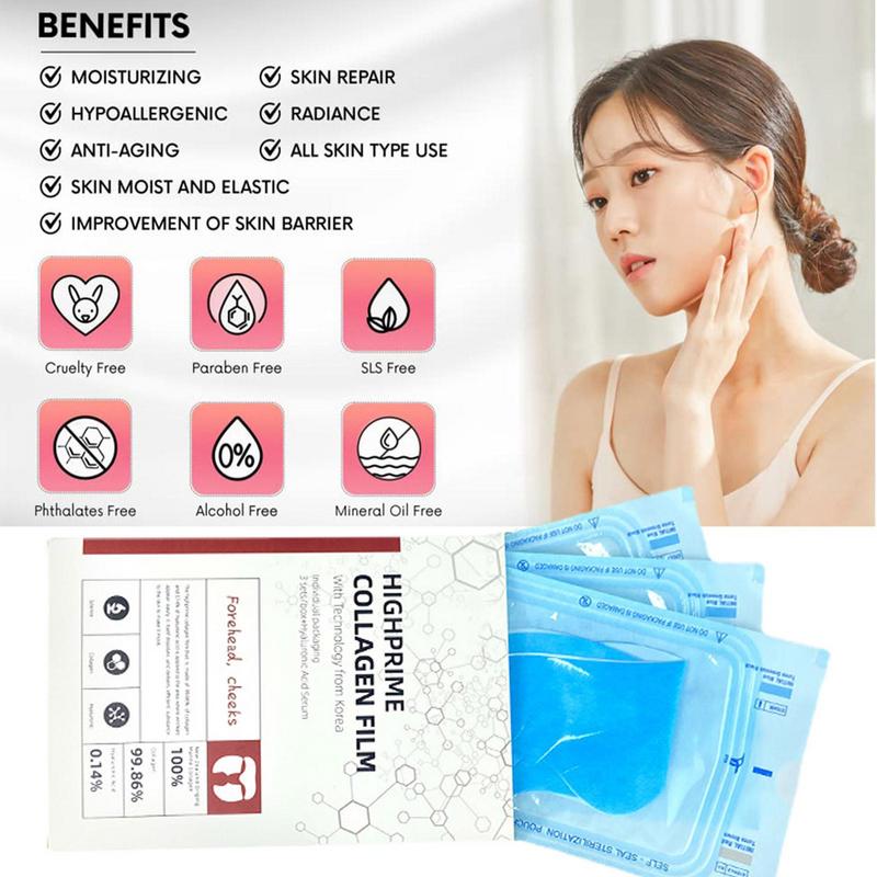 3pcs Oplosbaar Collageen Gezic - Collagen Sheet Mask recensie en prijs