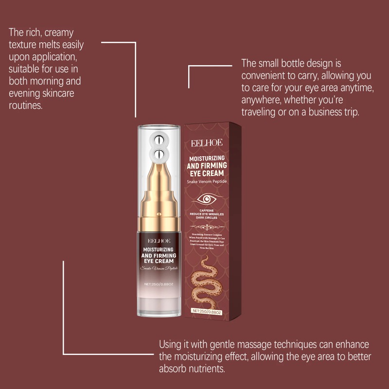 EELHOE Snake Venom Peptide Rol - Caffeine Eye Serum recensie en prijs
