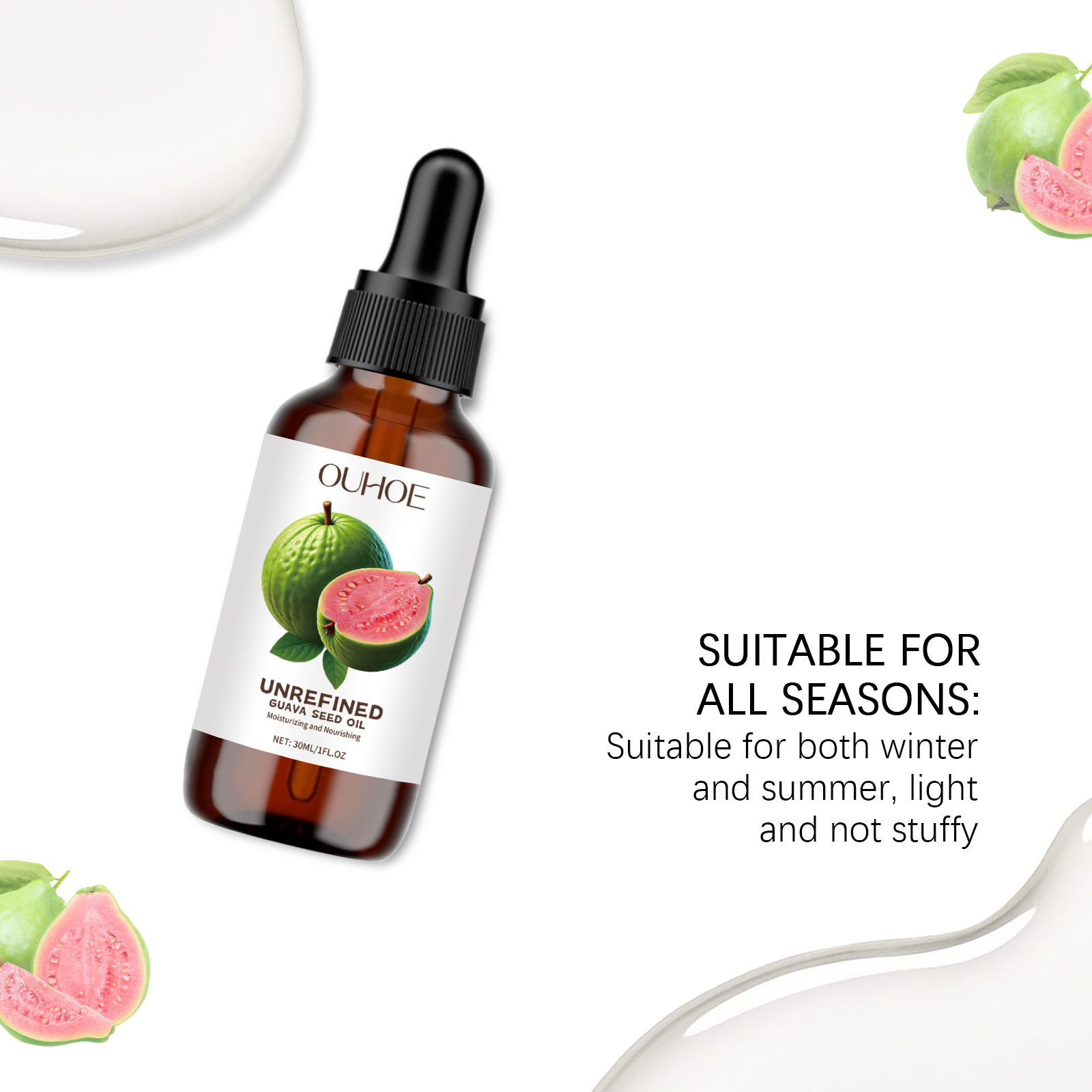 Natuurlijke Guava Zaadolie Roo - Skincare Glow Glowing recensie en prijs