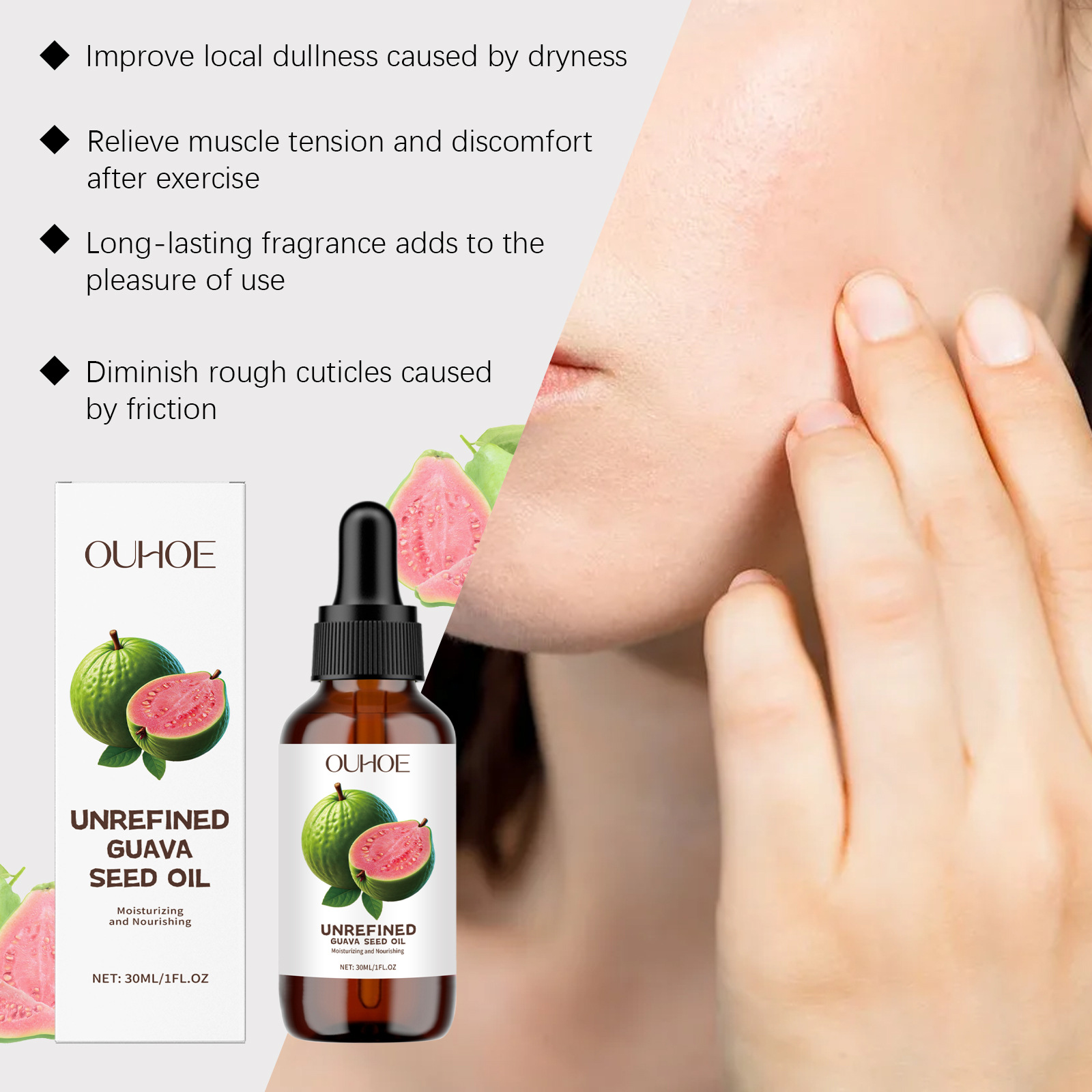 Natuurlijke Guava Zaadolie Roo - Skincare Glow Glowing recensie en prijs
