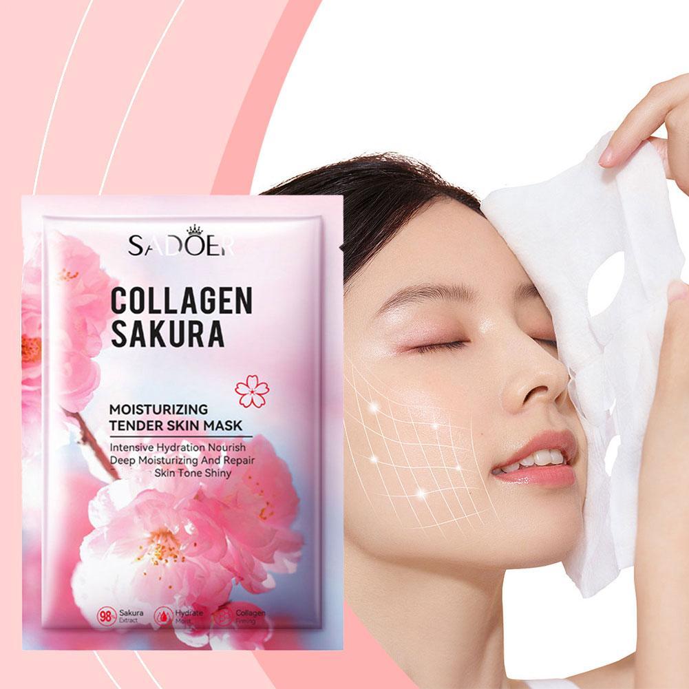 5 Stuks Collageen Sakura Gezic - Collagen Sheet Mask recensie en prijs
