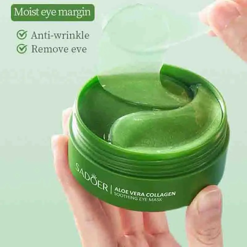 60pcs Aloë Vera Collageen Oogm - Collagen Sheet Mask recensie en prijs