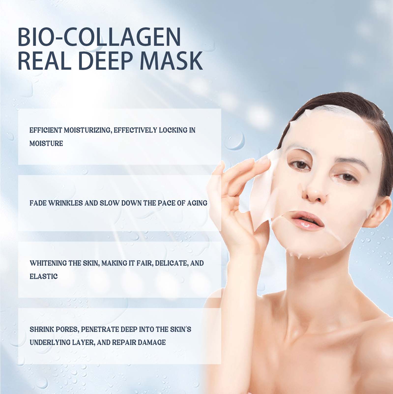 EELHOE Bio Collageen Gezichtsm - Collagen Sheet Mask recensie en prijs