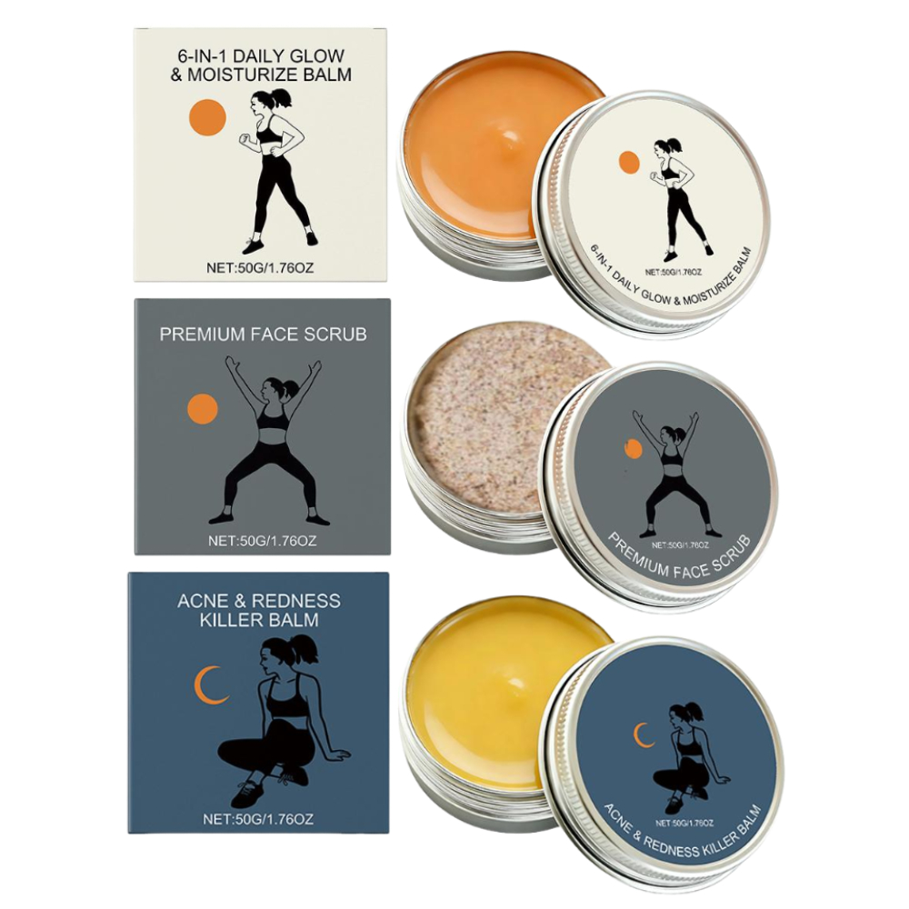 3 Soorten Gezichtsverzorging - - Skincare Glow Glowing recensie en prijs