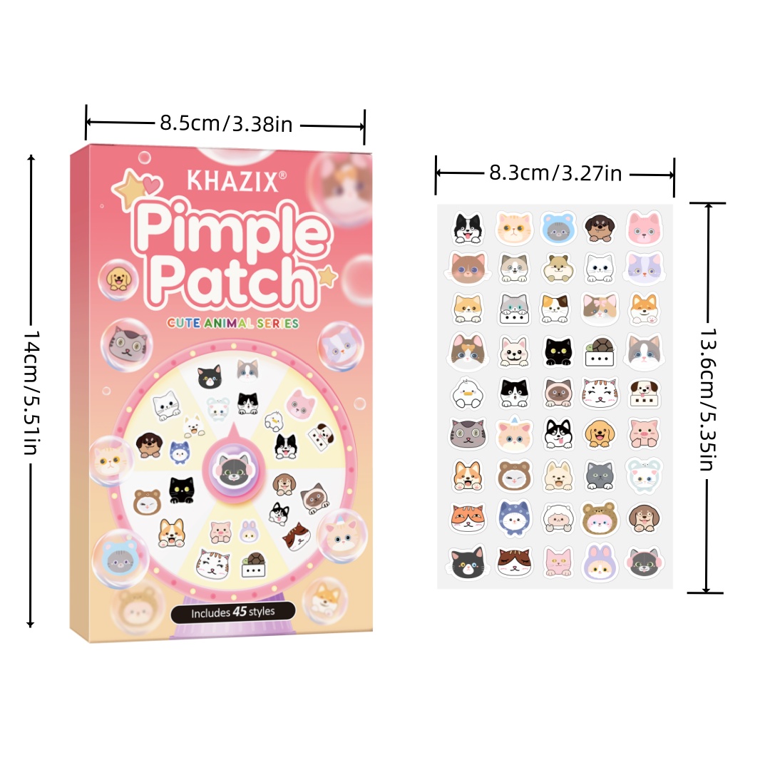 45 stuks cartoon acne patch, s - Skincare Moisturizer recensie en prijs