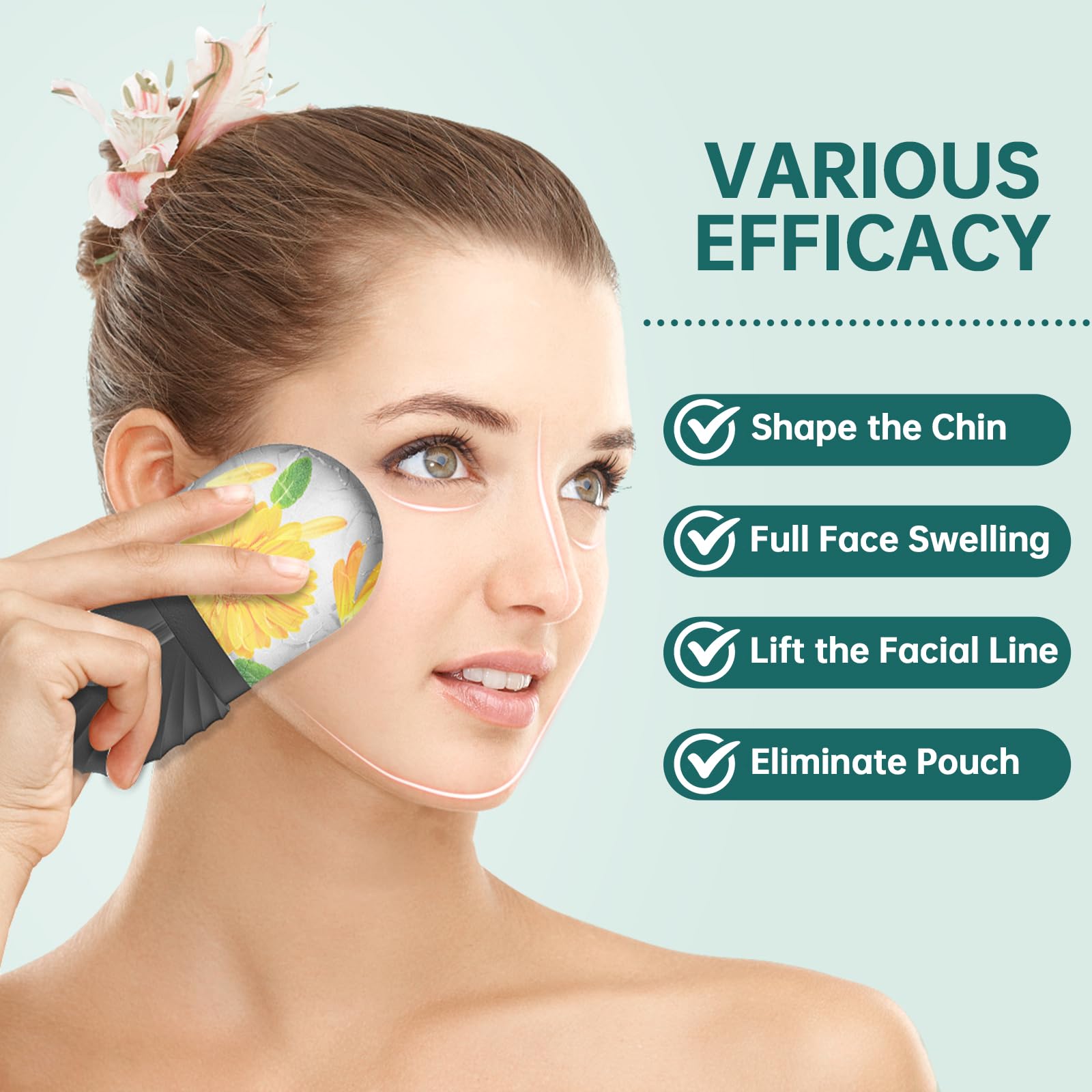 1/2/3pcs Ice Face Roller Gezic - Skincare Routine recensie en prijs