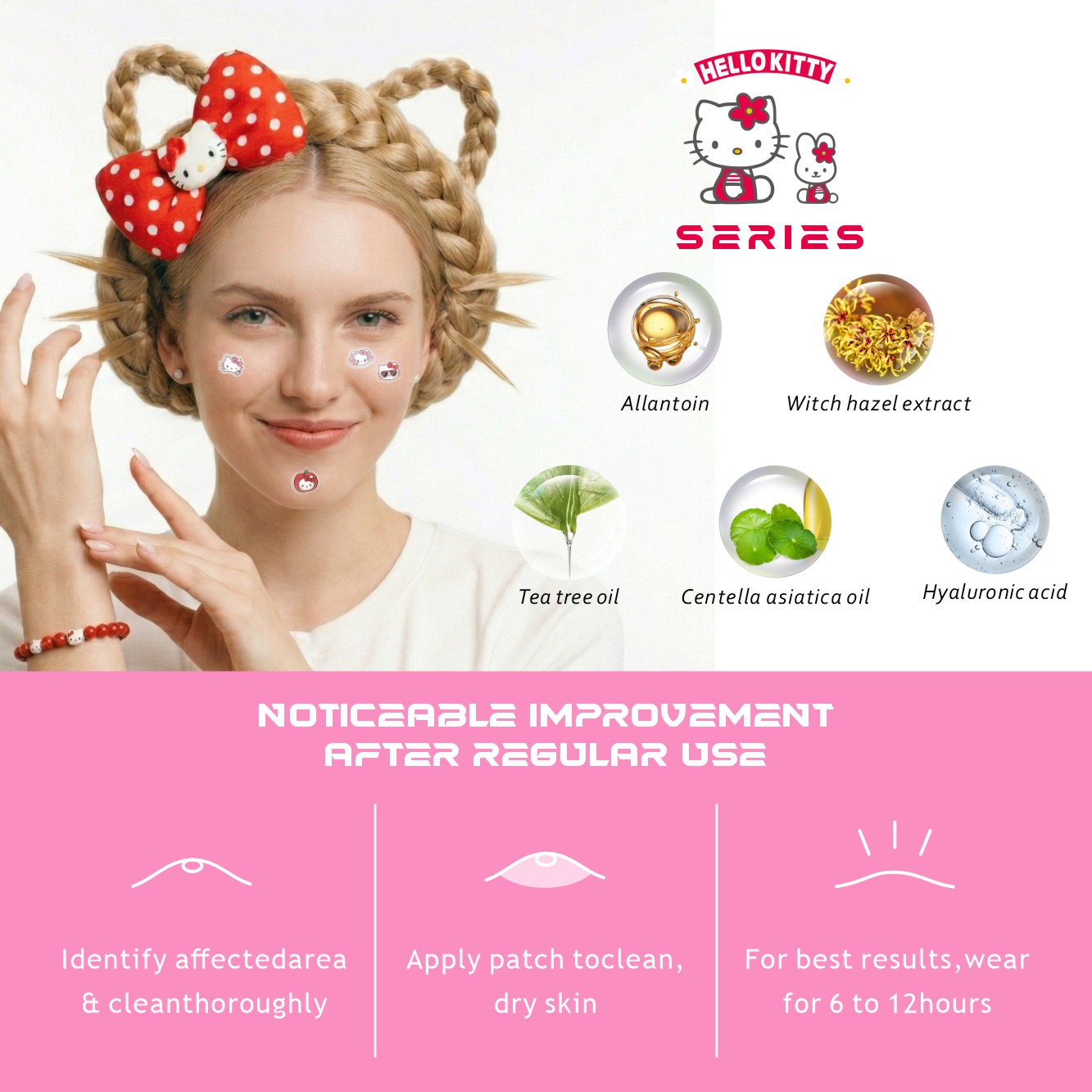 25/125 stuks Hello Kitty puist - Skincare Moisturizer recensie en prijs